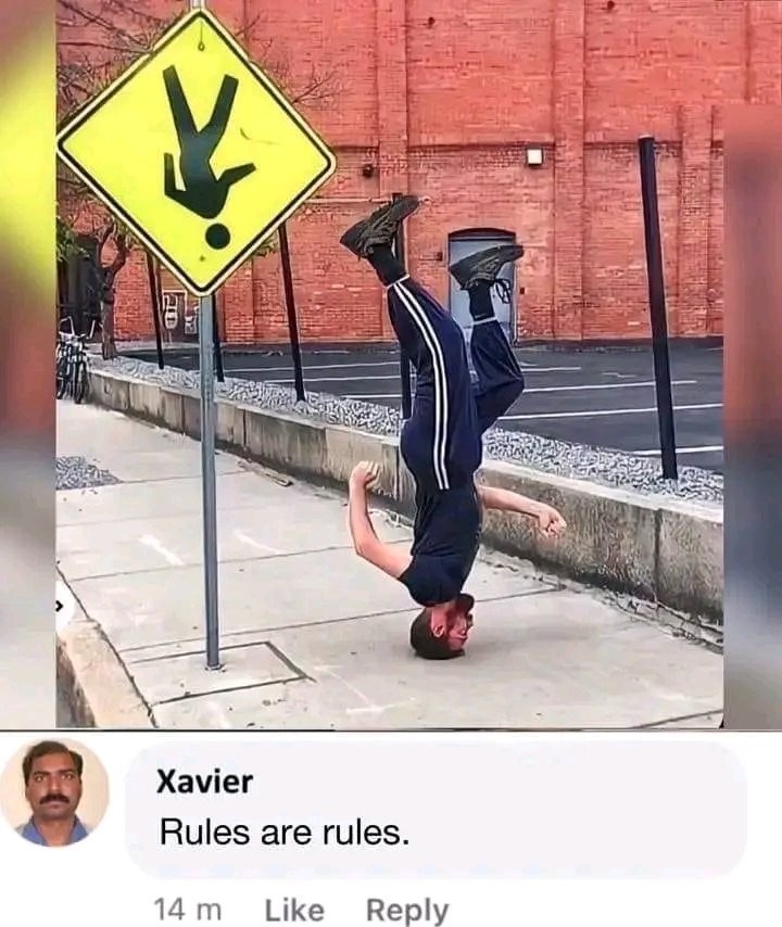 Reglas son reglas - meme