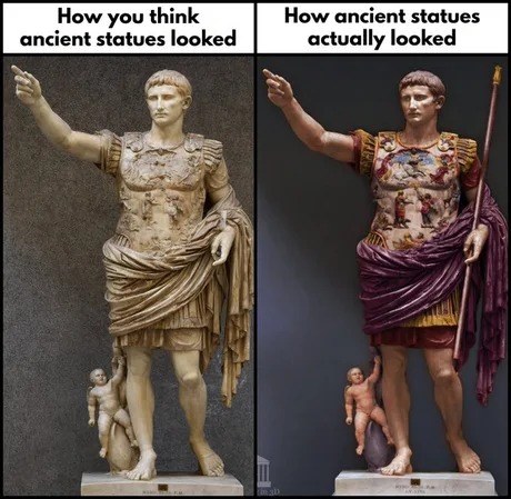Ancient statues - meme