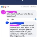Solar eclipse meme