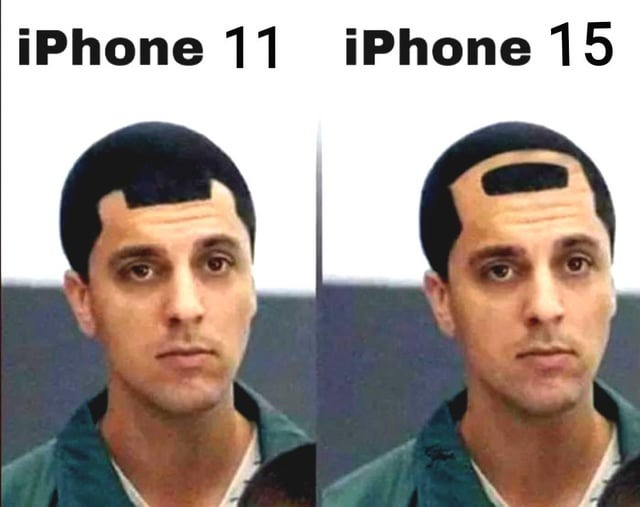iPhone evolution - meme