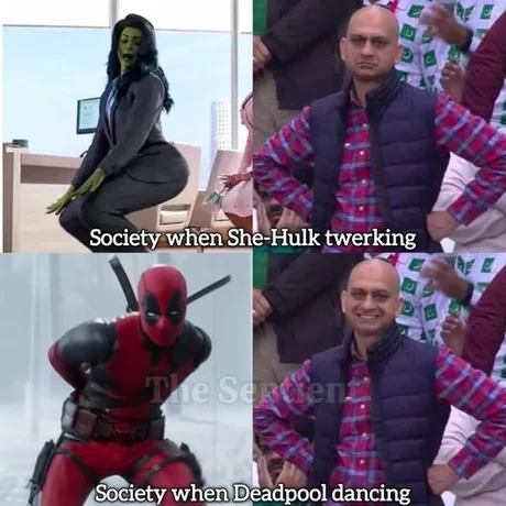 She Hulk was probably the worst thing i have ever seen - meme