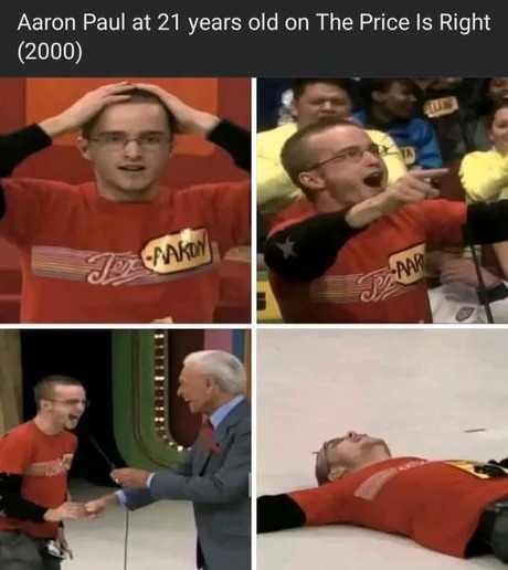 Jesse Pinkman on the Price is RIght - meme