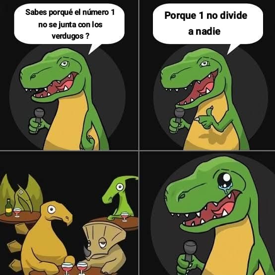 Un chiste matemático malísimo que se me ocurrió :'v - meme