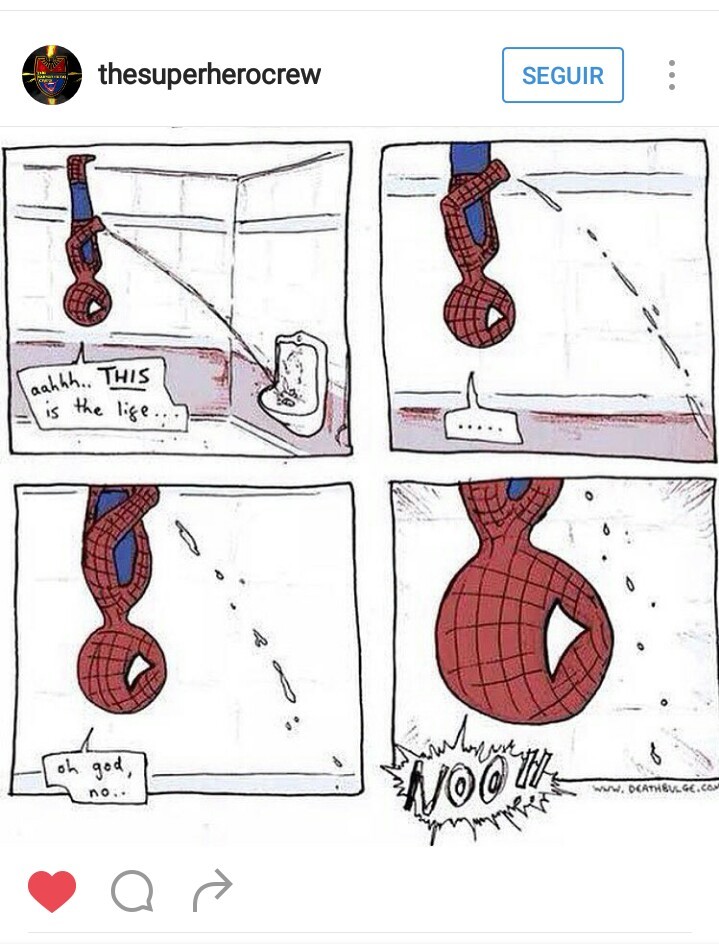 Pobre spider man - meme