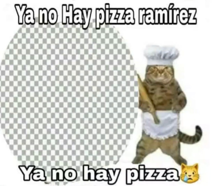 No hay pizza, quiten Cuties - meme