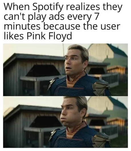 Pink Floyd fans - meme