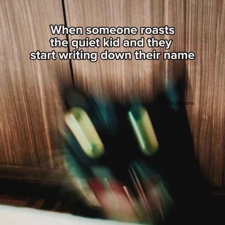 Funny quiet kid meme