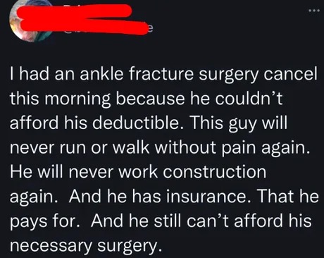 Ankle surgery - meme