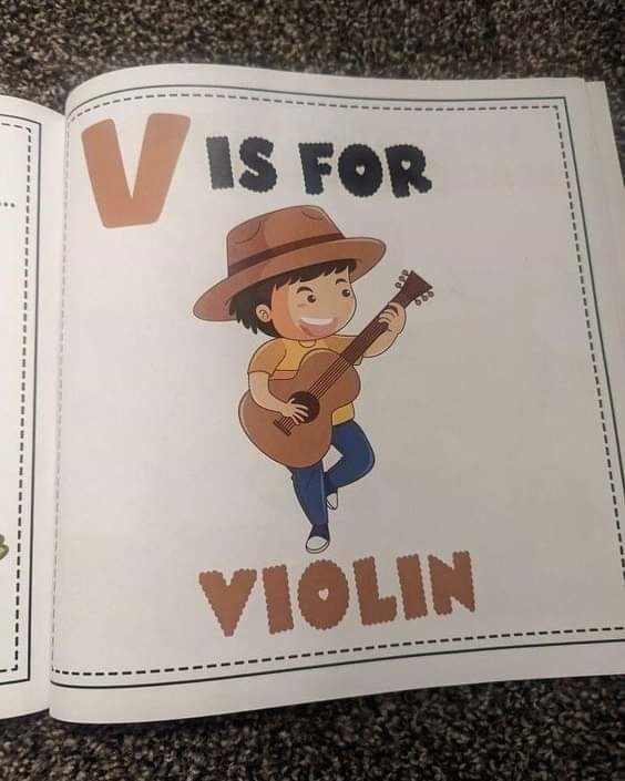 I was glancing through my kids books and... this... - meme
