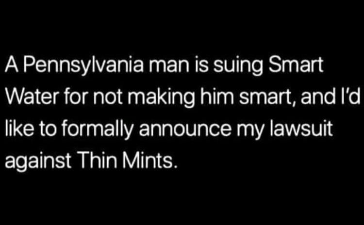 thin mints lied - meme
