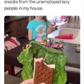 Unemployed lazy people