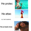 I was watching Moana with the kid I was babysitting and I thought of this