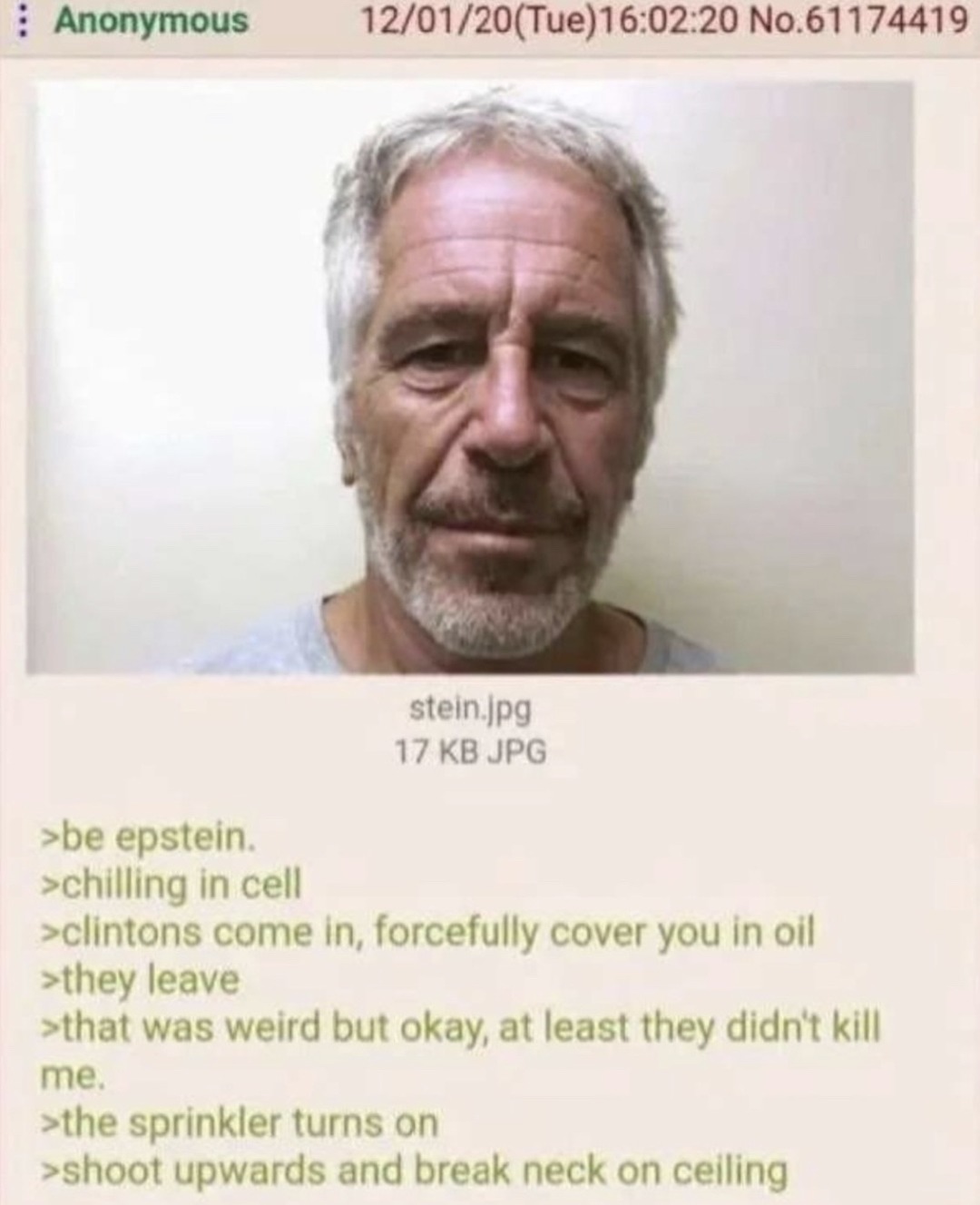 kill himself didn’t Epstein brah - meme