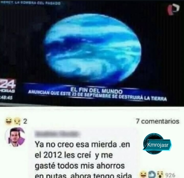 Fin del mundo - meme