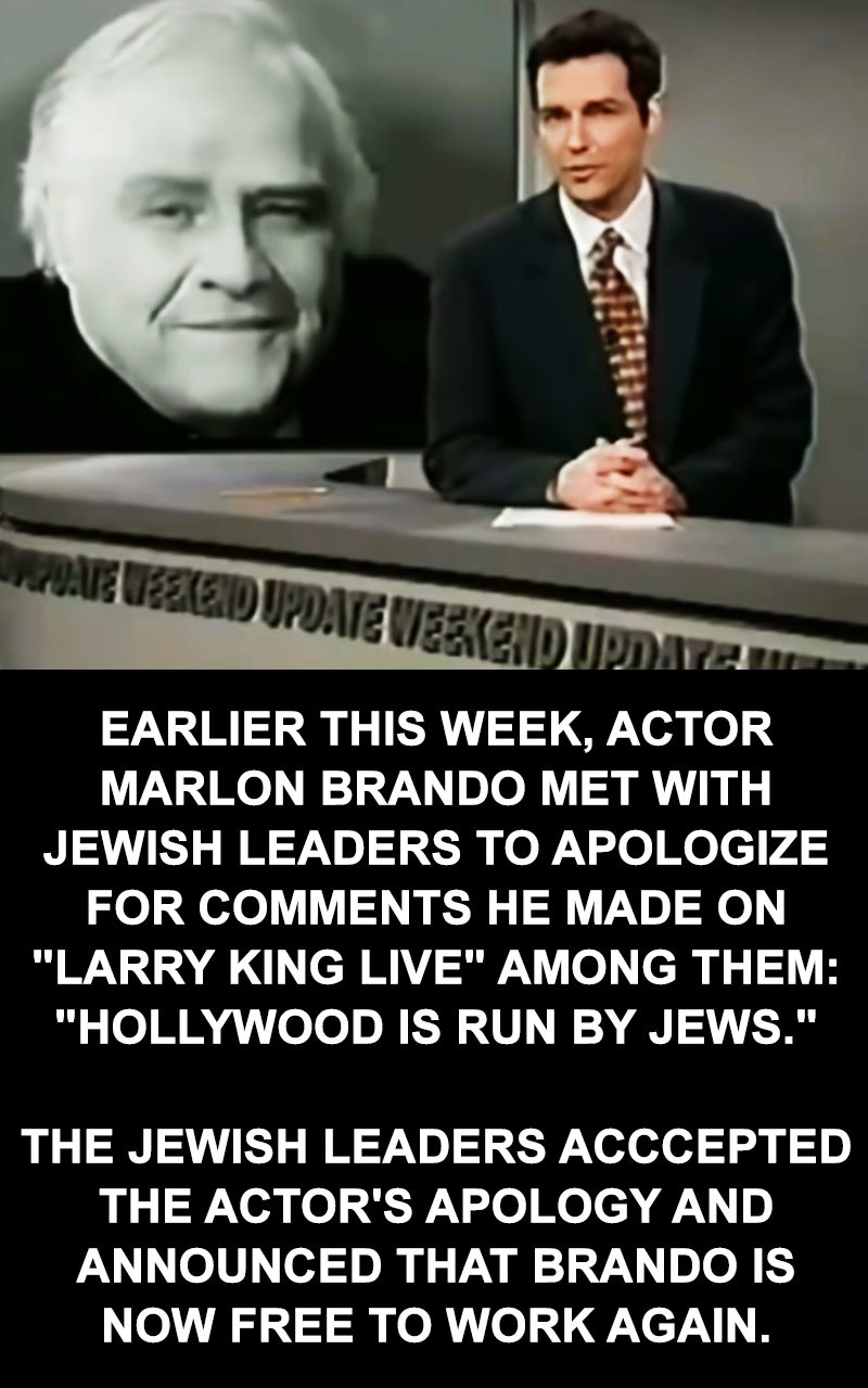 Norm MacDonald on Marlon Brando - meme