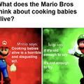 It explains the ghosts in Luigi's Mansion..