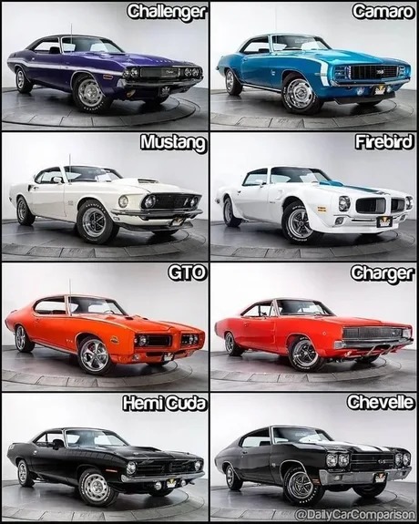 muscle cars are really a gem - meme