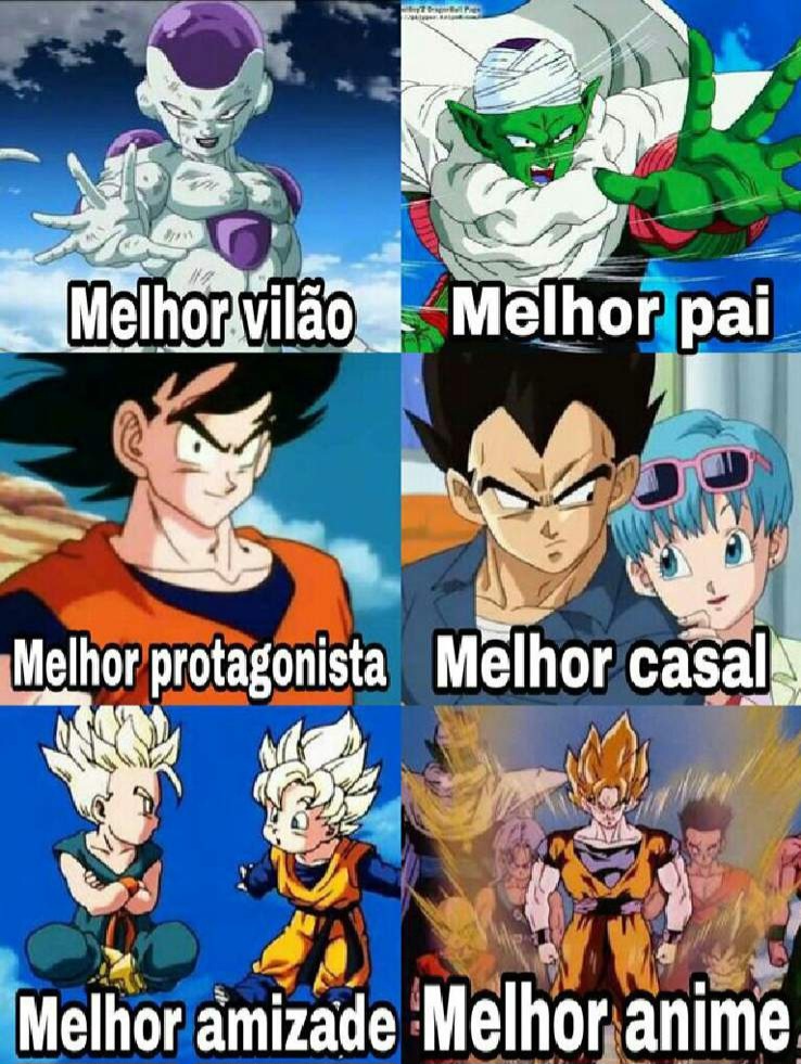 Dragon ball é muito bom - meme