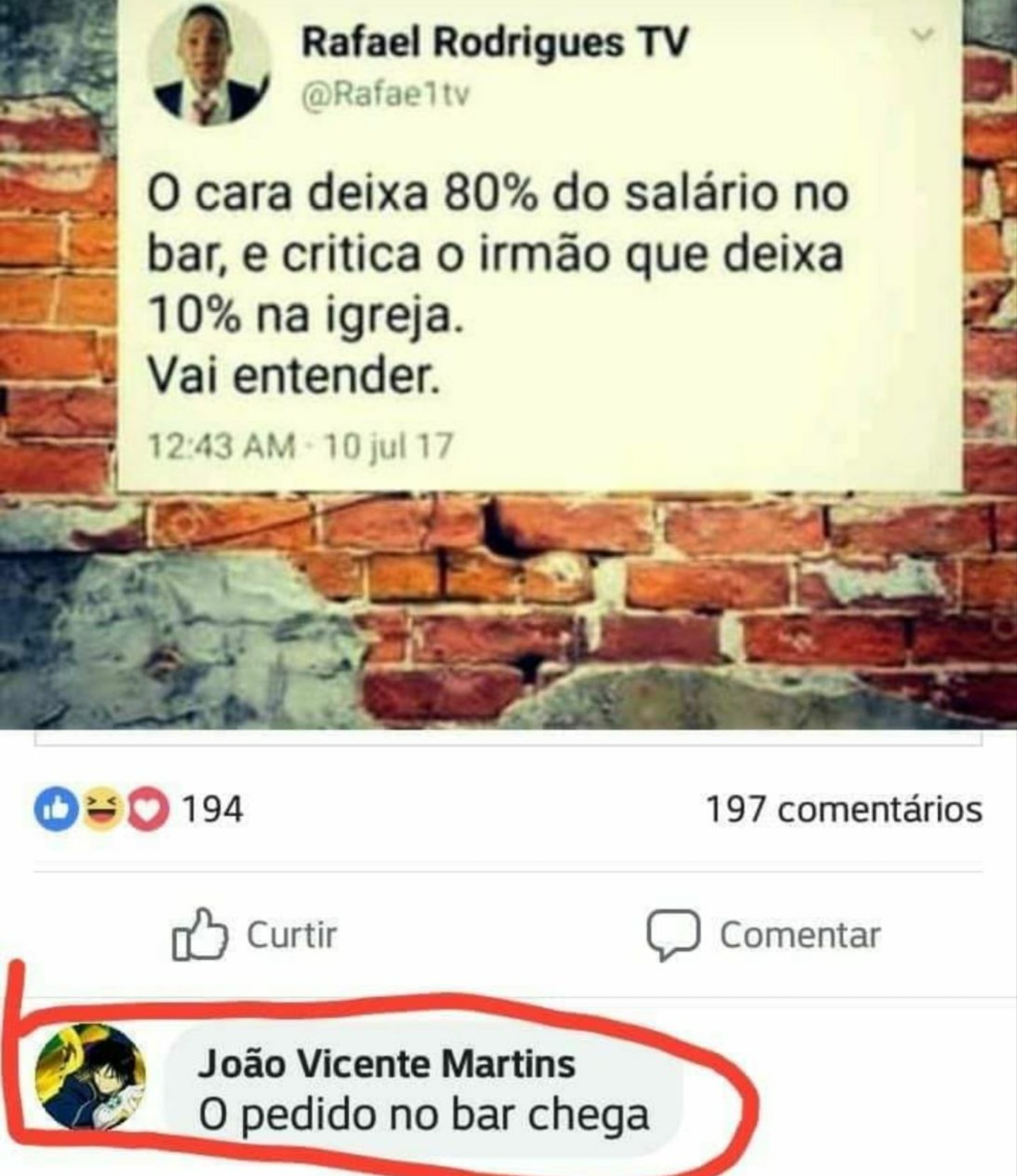 O XEQUE DO PASTOR