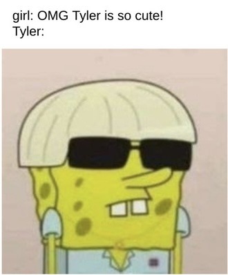 Oh my gawd! Its Tyler<3 - meme