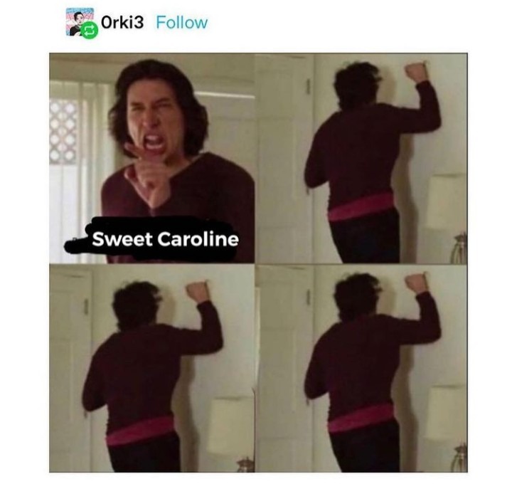 Sweet Caroline - meme