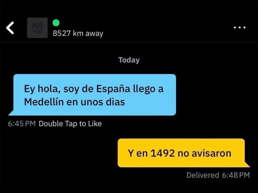 amor a 8527 km - meme