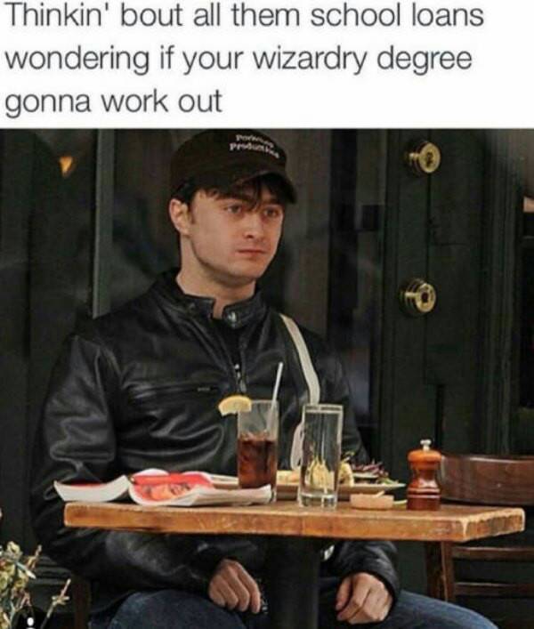 You're a Harry wizard - meme