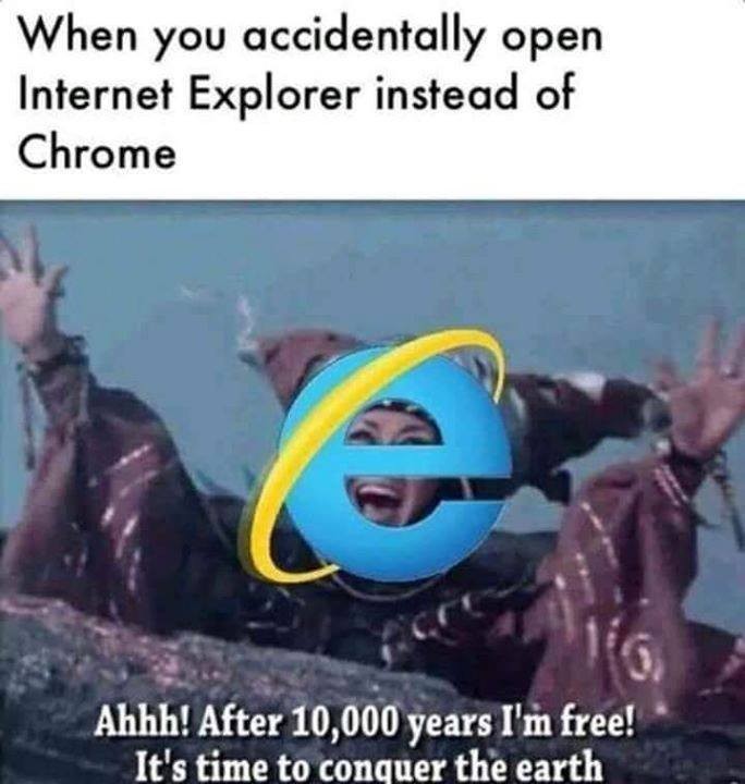 Which browser do you use? - meme