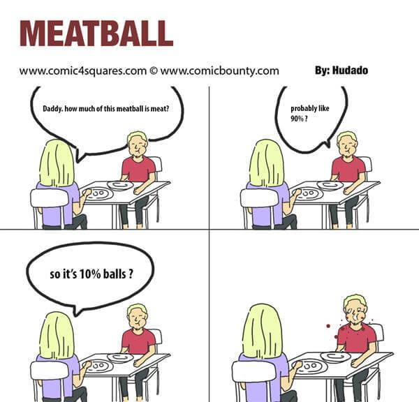 DONT EAT MEATBALLS - meme