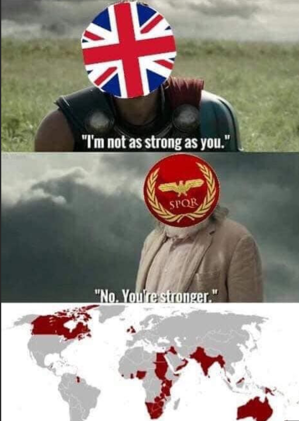 Rule Britânia - meme