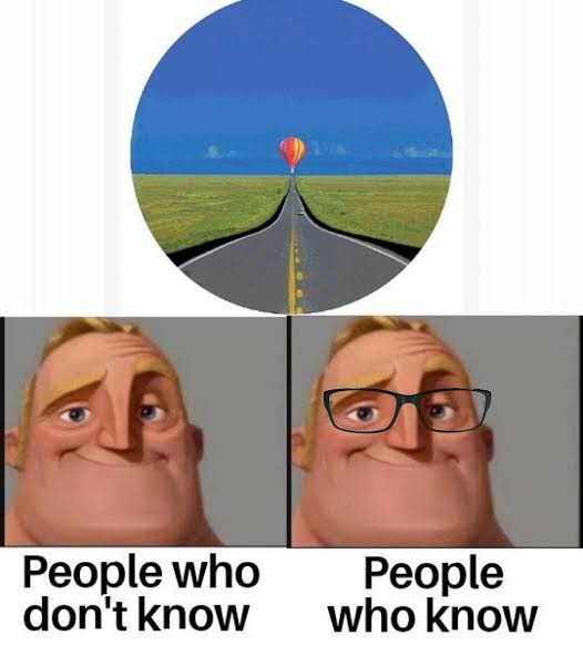 Muchos conocemos esa carretera - meme