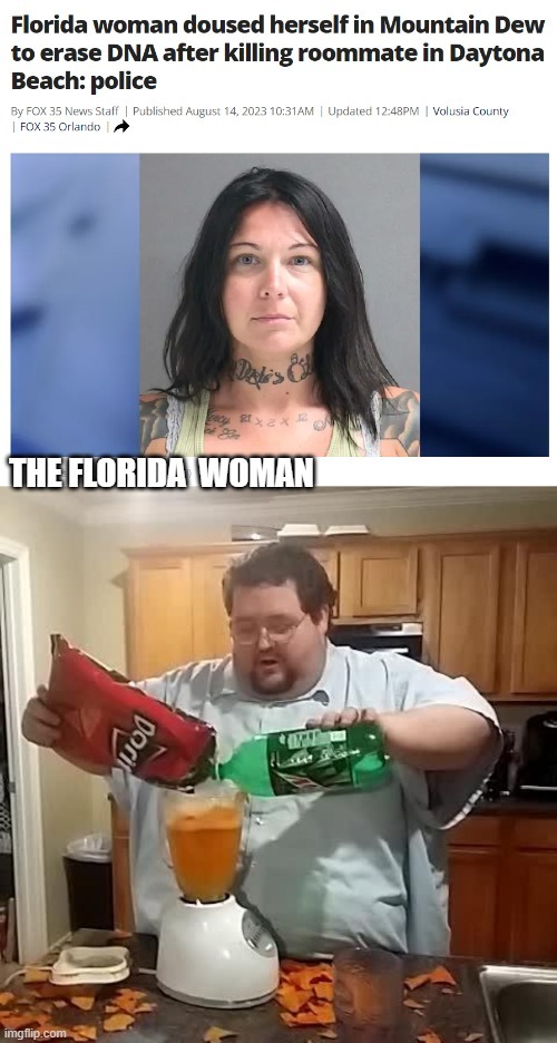 Florida women are back on the news - meme