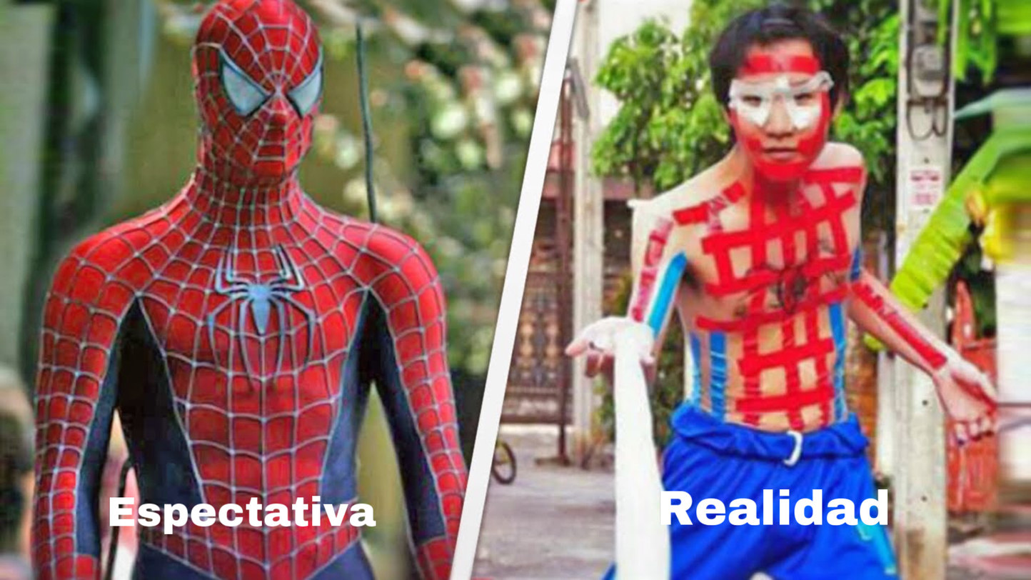 Espectativa vs Realidad - meme