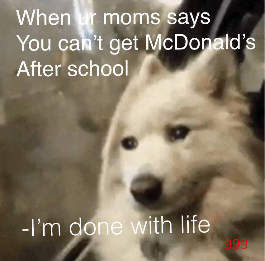 No McDonald’s - meme