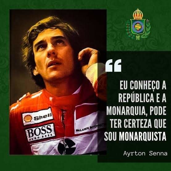 Ayrton Senna, um dos melhores brasileiros - meme