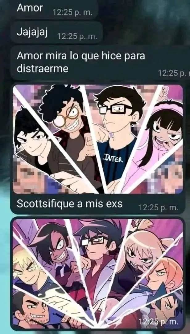 Imagina que tu interes amoroso es un fracasado fan de escroto pilingrim - meme