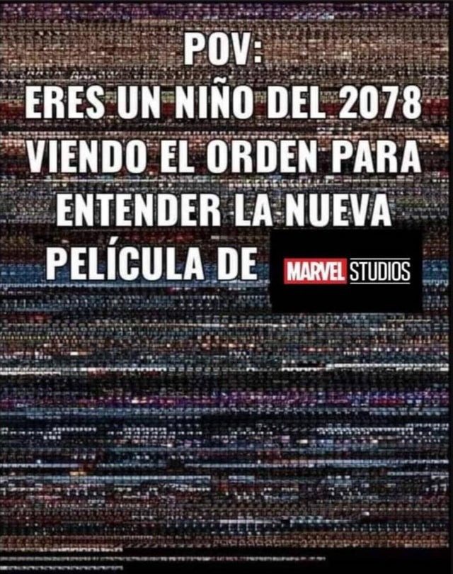 Los Vengadores 2078 - meme