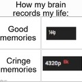 Good vs Cringe memories
