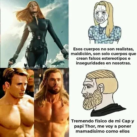 Chad: Me pondré así de mamado - meme