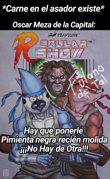 Pobre Oscar lo alburean mucho - meme