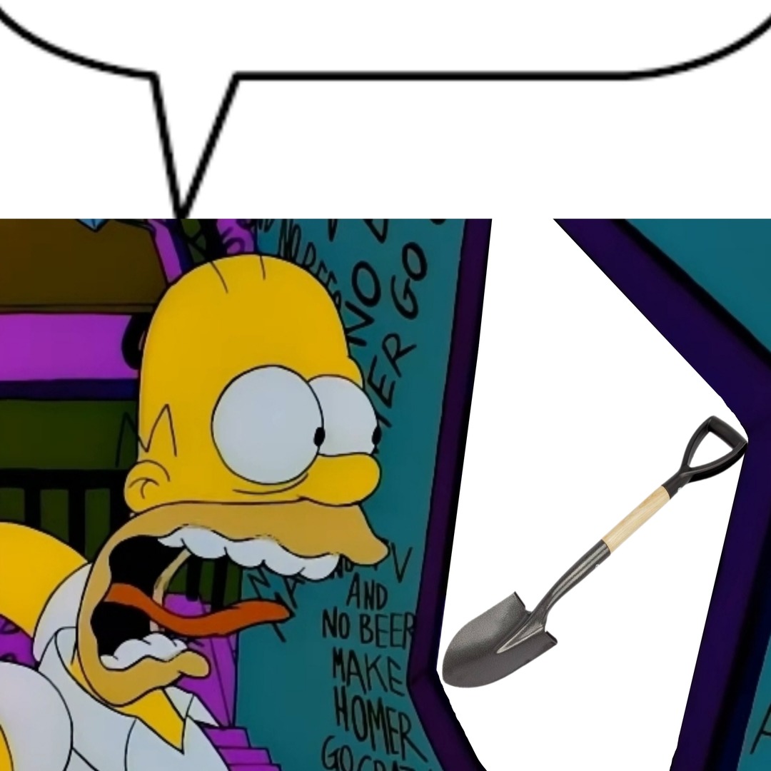 Globo de texto recién sacado del horno - meme