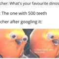 What's your favourite dinosaur?