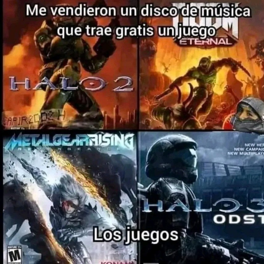 BSOs de videojuegos demasiado buenos - meme