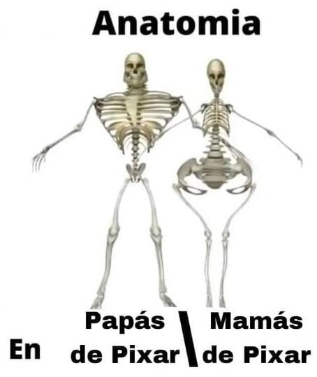 Anatomia pixar - meme