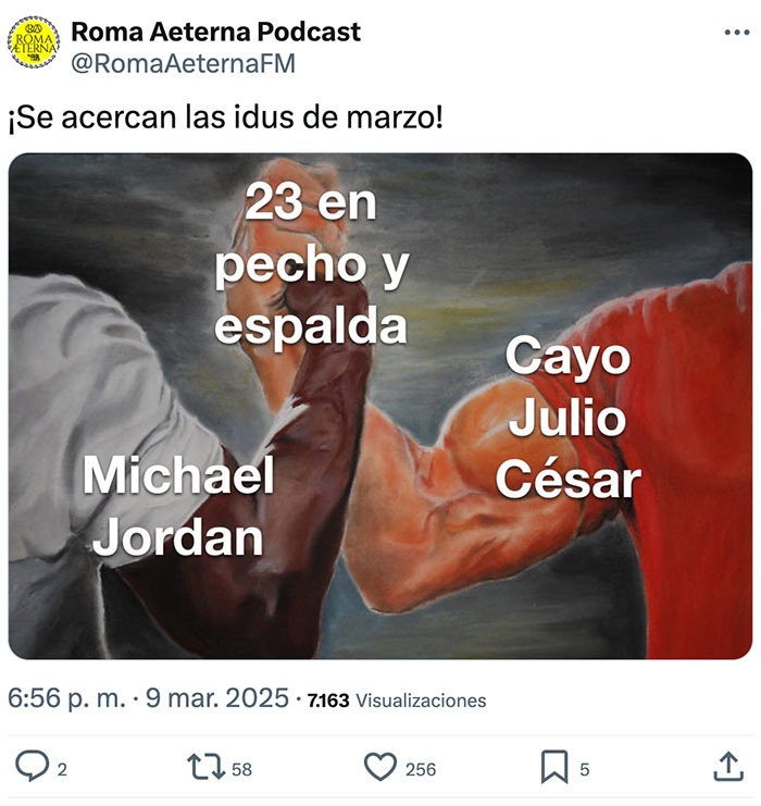 Meme de los Idus de MARZO