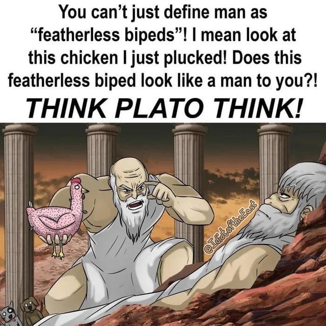 THNK PLATO THINK - meme