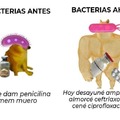 Memes de salud no. 1 bacterias y virus antes y ahora