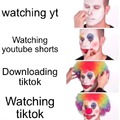 Make up clown meme