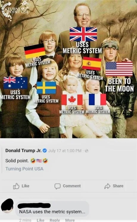 metric system - meme