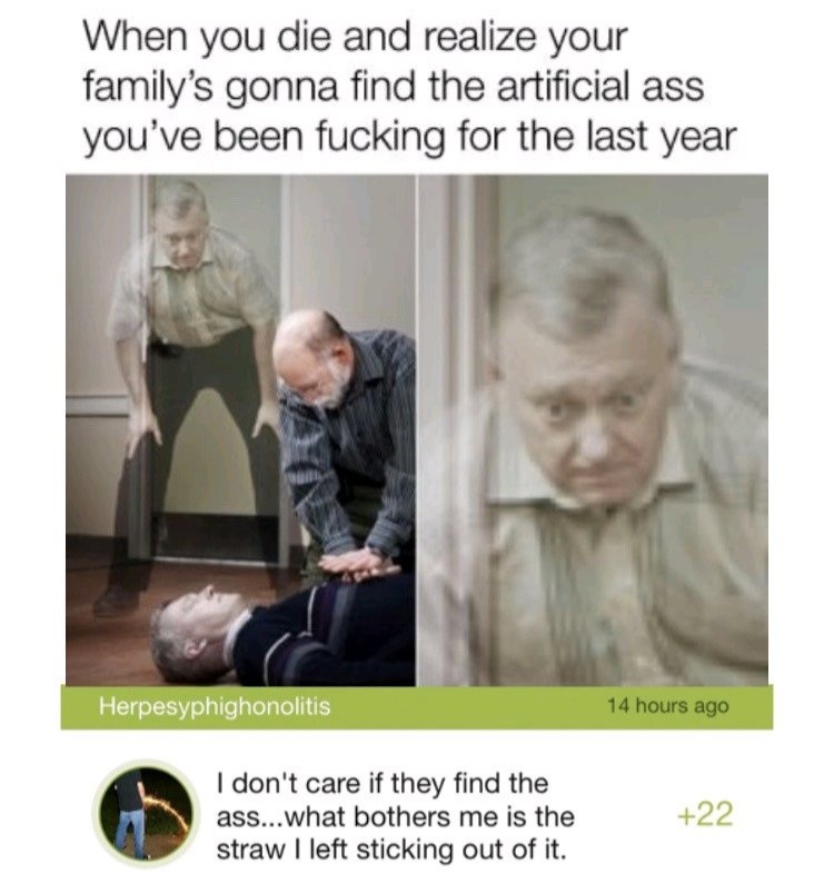 Don't kink shame him :why: - meme